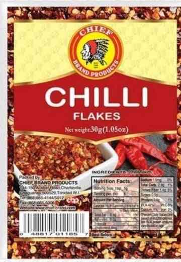 Chilli Flakes, Spicy Caribbean Seasoning (30g)