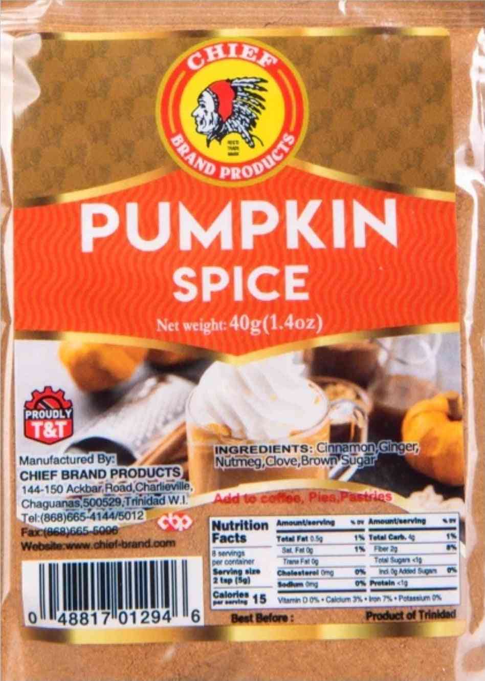 Chief Pumpkin Spice (40g)